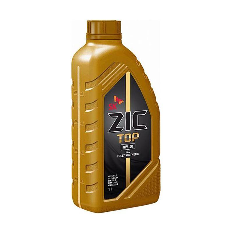 Масло ZIC TOP SAE 0W40 1л SM/CF A3/B3 A3/B4
