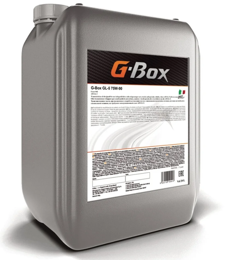 Масло трансмиссионное G-Box Expert GL-5 75W90, (20л)1л