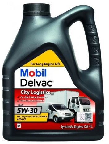 Масло Mobil Delvac City Logistics M 5W30, 4л