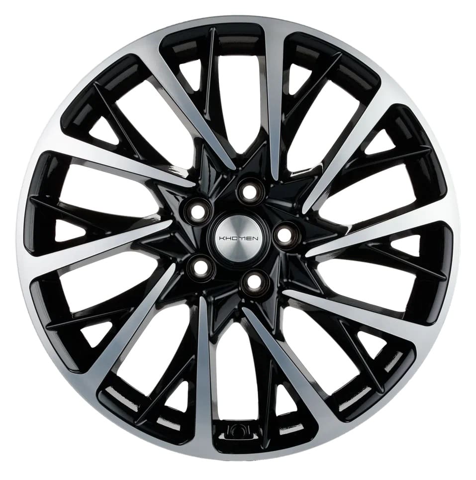 Диск KHW1804 (18_Geely Atlas/Atlas Pro) 7,5*18 45 5*114,3 60,1 BLACK-FP KHOMEN Wheels KHW105433