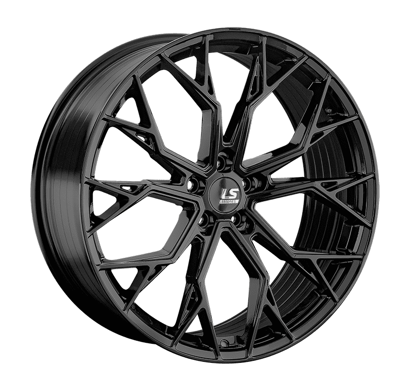 Диск LS RC61 9*21 35 5*114,3 60,1 BK LS Flow Forming конус