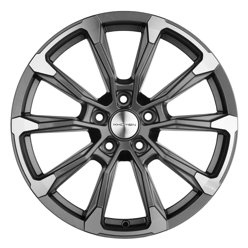 Диск KHW1807 (ZV 18_Tugella/ Jaguar F-Pace) 8*18 46 5*108 63,4 GRAY-FP KHOMEN Wheels KHW105106