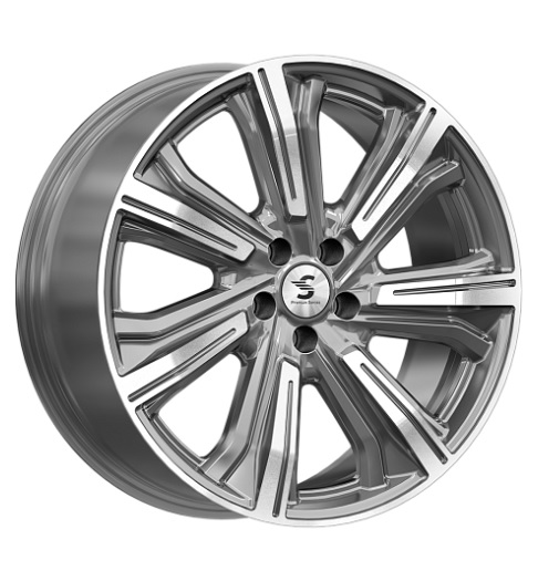 Диск Kleemann (KP1067-01) 8,5*20 28 5*112 66,6 Diamond gloss graphite Premium Series 80739