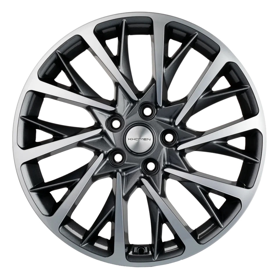 Диск KHW1804 (18_Geely Atlas/Atlas Pro) 7,5*18 45 5*114,3 60,1 GRAY-FP KHOMEN Wheels KHW105435