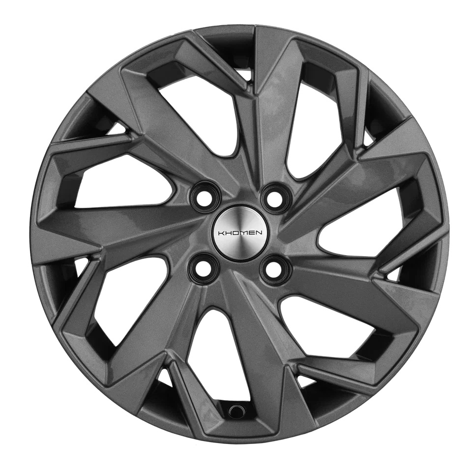 Диск KHW1402 (14_Lada Granta) 5,5*14 35 4*98 58,5 GRAY KHOMEN Wheels KHW104104