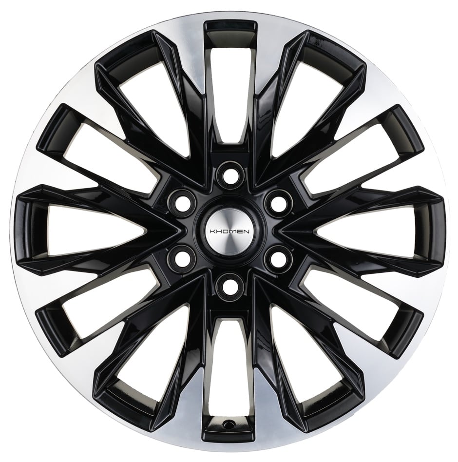 Диск KHW2010 (LC Prado) 8*20 25 6*139,7 106,1 BLACK-FP KHOMEN Wheels KHW104151