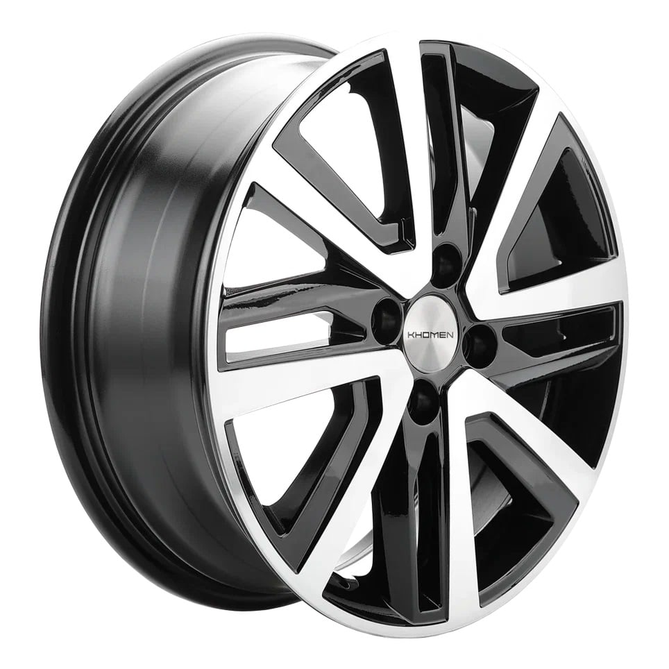 Диск KHW1609 (ZV 16_Vesta/Largus) 6*16 50 4*100 60,1 BLACK-FP KHOMEN Wheels KHW101901