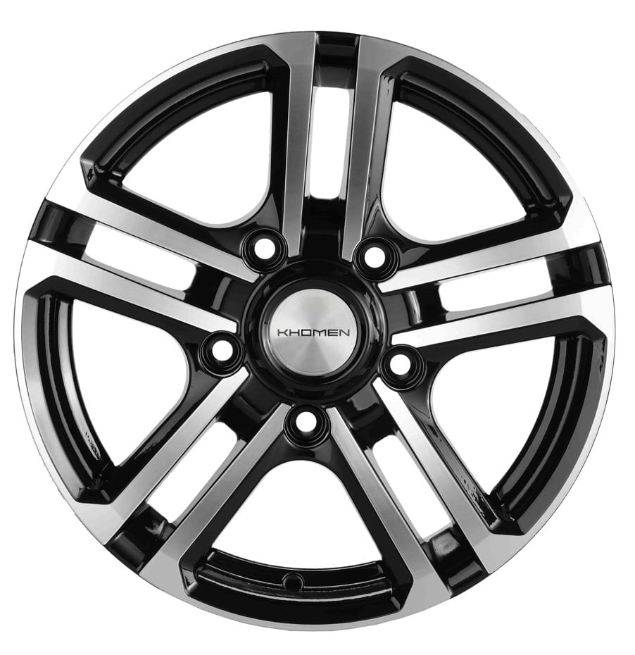 Диск KHW1602 (16_Niva Bronto) 6,5*16 35 5*139,7 98,5 BLACK-FP KHOMEN Wheels KHW103306