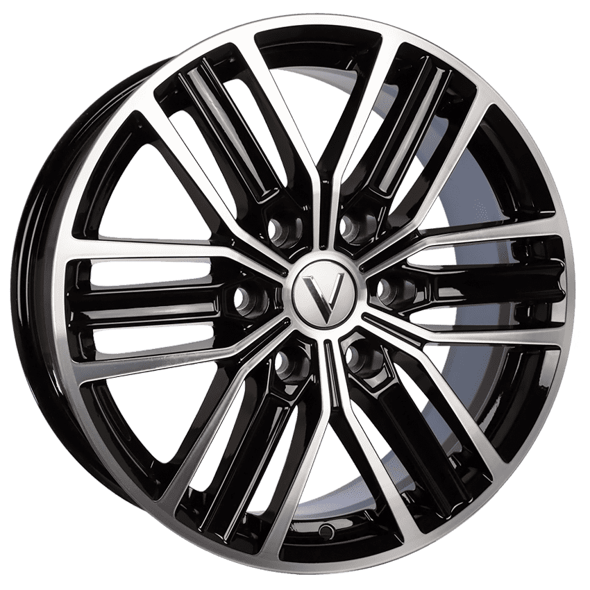 Диск B218 7,5*18 30 6*139,7 106,1 алмаз черный Vector 21804AB