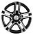 Диск KHW1602 (16_Niva 4x4) 6,5*16 40 5*139,7 98,5 BLACK-FP KHOMEN Wheels KHW103301