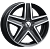 Диск B237 6,5*16 50 5*120 65,1 алмаз черный Vector 23704AB