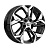 Диск КС1062 (ZV 17_Evolute i-Pro/DFM AX7) 6,5*17 43 5*108 65,1 алмаз черный К&К 80697